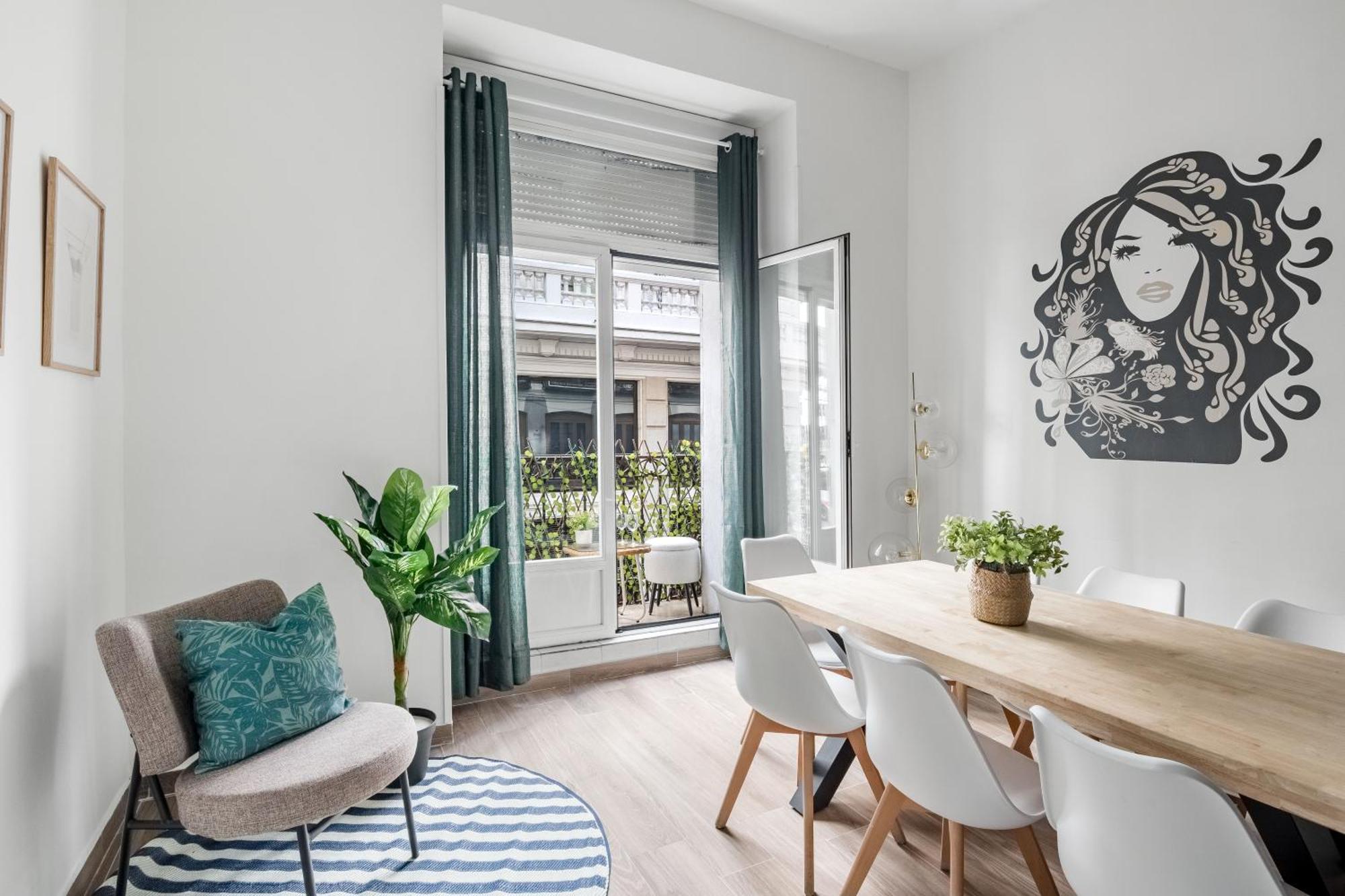 Charming Gran Via Madrid Apartment Bagian luar foto