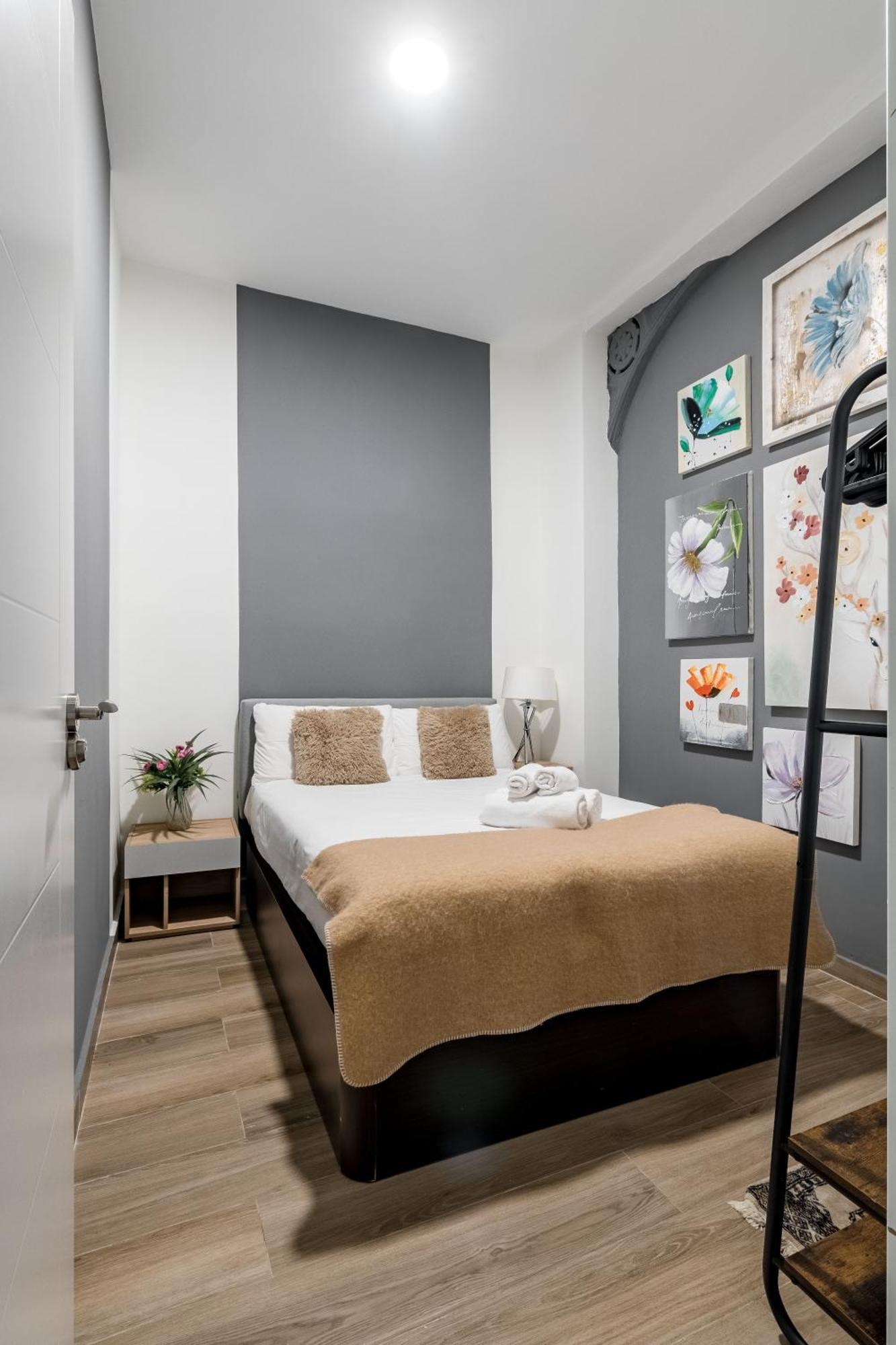Charming Gran Via Madrid Apartment Bagian luar foto