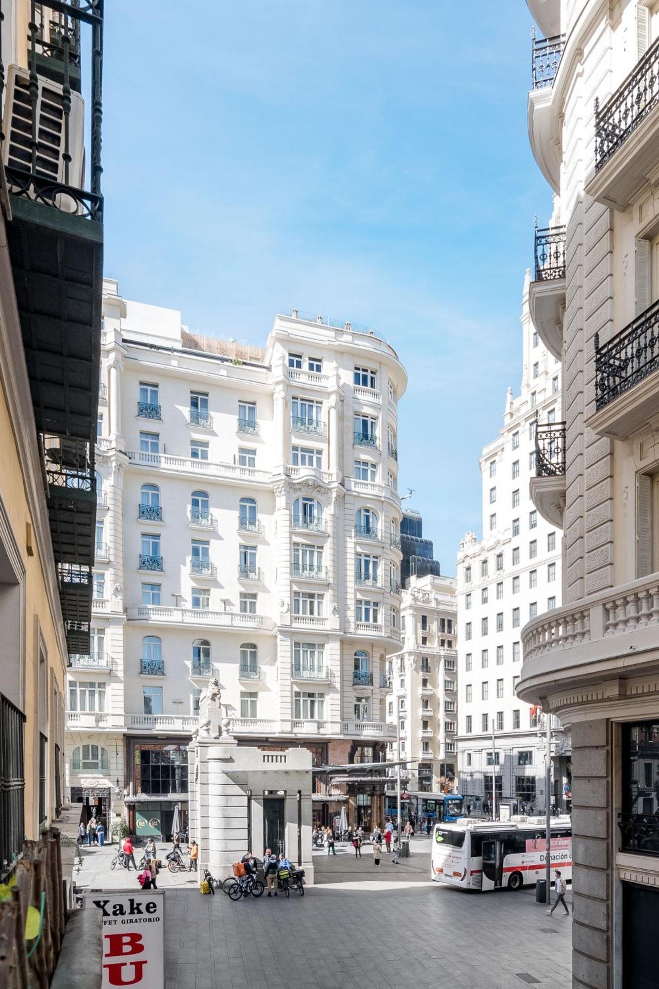 Charming Gran Via Madrid Apartment Bagian luar foto